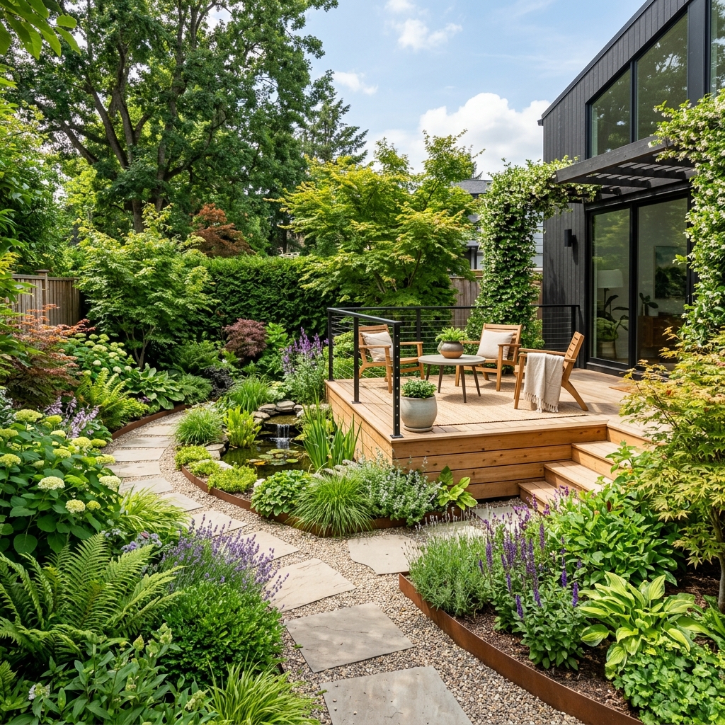 Écrin de verdure en ville